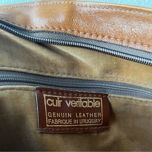 Vintage Genuine Leather Woven purse - Picture 5 of 7